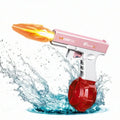 Portable Electric Pulse Light Water Gun, Outdoor Beach Pool Toy, Rechargeable Lithium Battery, Unisex Summer Party Gift, Blasters, Watergun